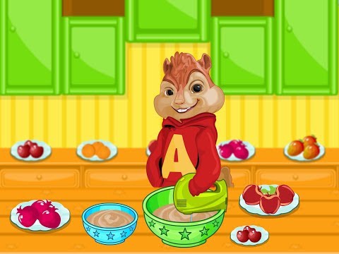 Alvin's Chipmunk Nut Goody Bars -Cartoon for children -Best Kids Games -Best Video Kids