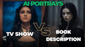 AI Portrays Book Descriptions of The Witcher Characters