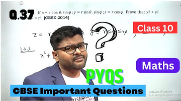 If x = r cos θ.sin⁡ϕ;y=r sin⁡θ.sin⁡ϕ;z=r cos⁡ϕ. Prove that x2 + y2 + z2 = r2.