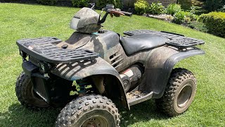 1996 Polaris Xpress 300 2 stroke Finish walkaround 