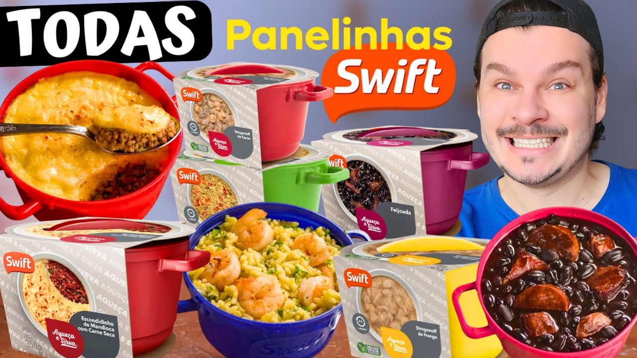 PROVAMOS TODAS PANELINHAS DA SWIFT - Vale a pena?