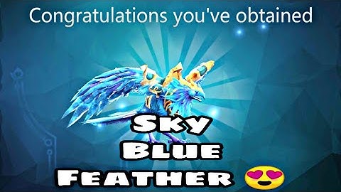 UTOPIA ORIGIN | SKY BLUE FEATHER