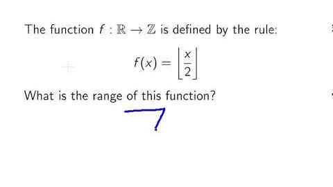 Discrete Mathematics : Properties of Functions (Example 1)