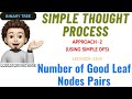 Number of Good Leaf Nodes Pairs | Simple DFS | Dry Run | Leetcode 1530 | codestorywithMIK
