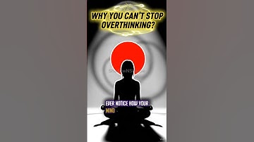 Why You Can’t Stop Overthinking? #o #motivation #psychologyshorts #psychology