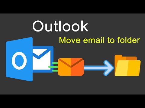 ย้าย Email เข้า Folder ใน Outlook | Move email to folder in outlook