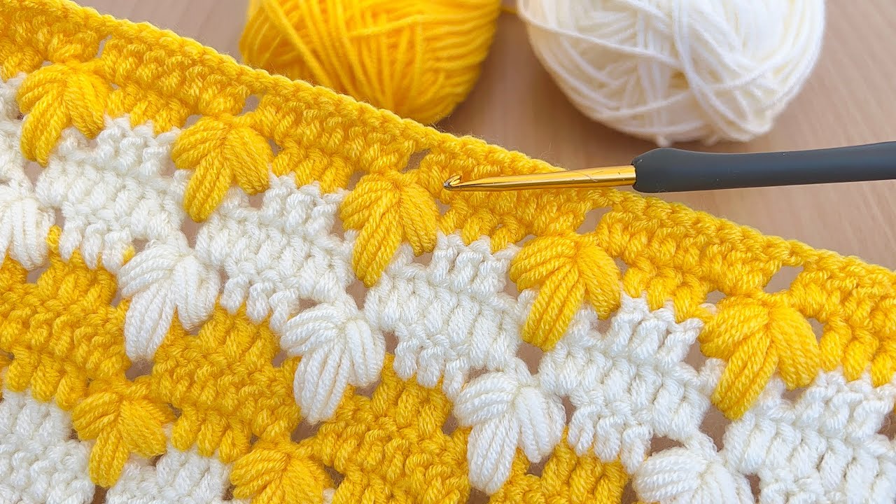 Шикарная ✅ схема вязания спицами гусиная лапка/вязание детского пледа крючком плед