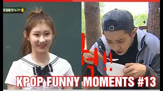 KPOP FUNNY MOMENTS PART 13 (TRY TO NOT LAUGH CHALLENGE)
