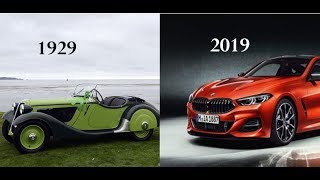 BMW evolution (1929 - 2019)