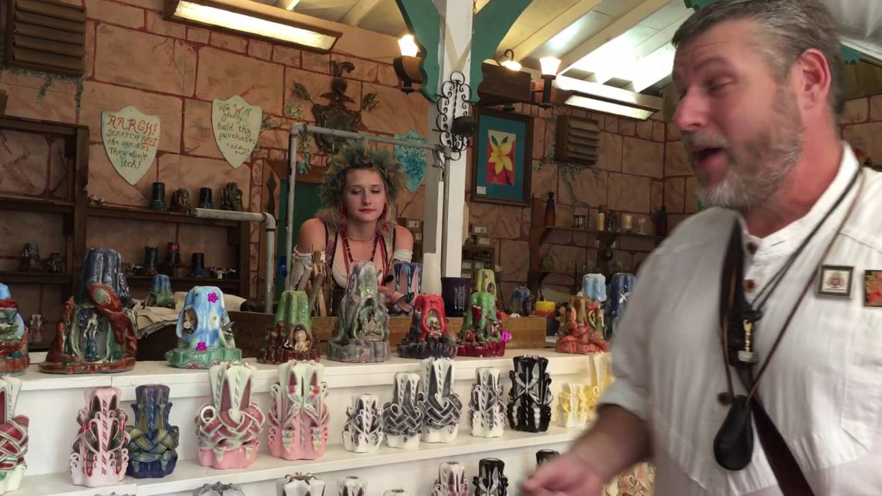 The Legendary Candle Company at The Texas Renaissance Festival. YouTube