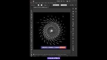 Diwali🪔 Chakri in Adobe Illustrator in under 30 seconds ⚡