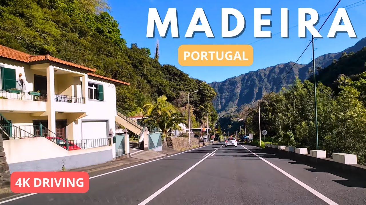 Driving in Madeira 4K | Pico Achadas do Teixeira - March 2024