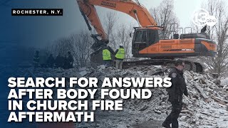 Body found in rubble of burned church destroyed by third-alarm fire