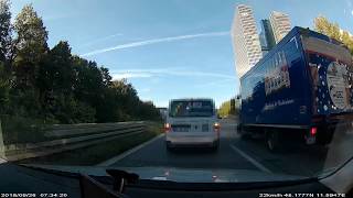 Das Highlight der Woche: extrem gefährlicher VW Fahrer