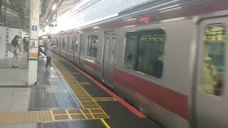 E531系 10両編成　赤電ラッピング車両　東京駅
