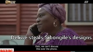 SIBONGILE & THE DLAMINIS// 28 MAY 2024// Deliwe steals Sibongile's designs.