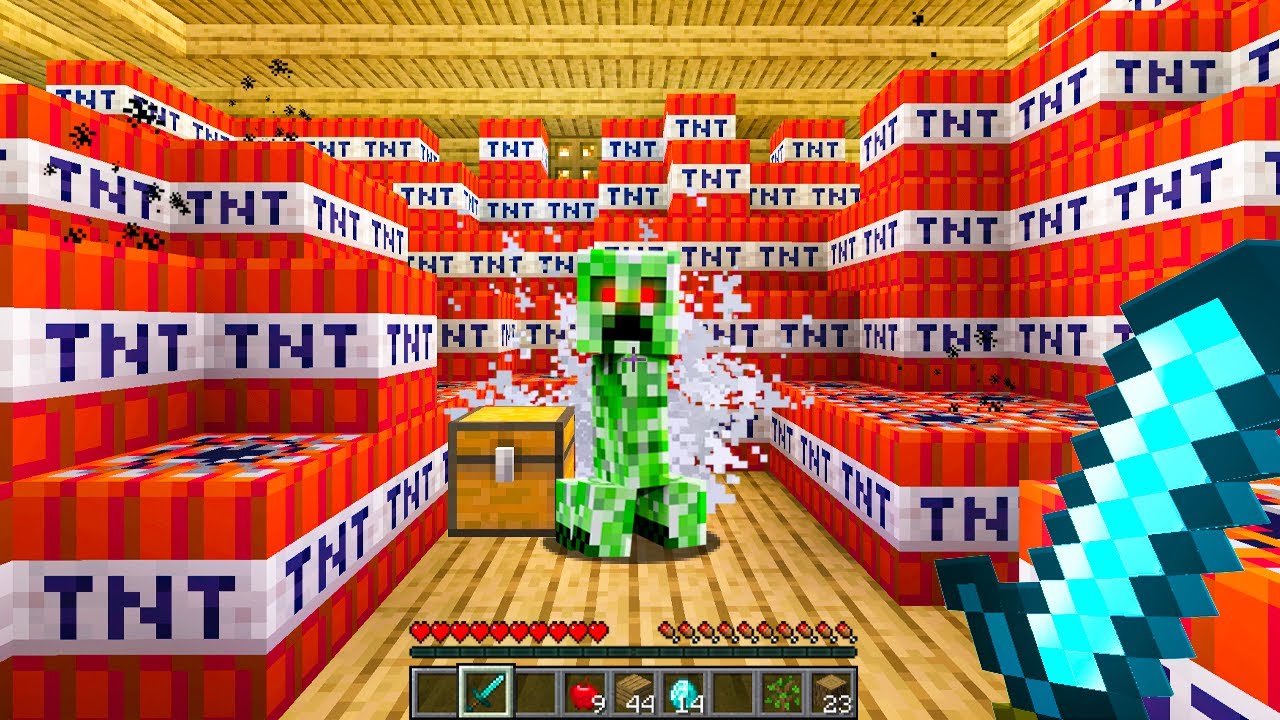 Trolling My Brother In Minecraft Youtube