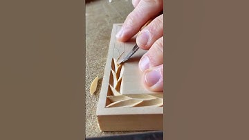 Wood engraving concave process- Good tools and machinery make work easy