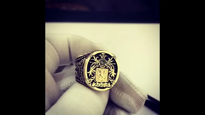 Ring Lord Luxury Imperador Gold 18k By Jorge Uquil...