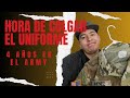 MI TIEMPO EN EL ARMY LLEGO A SU FIN - Que te gastaría saber?