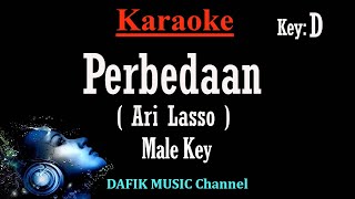 Perbedaan (Karaoke) Ari Lasso Nada pria/ cowok/ male key D