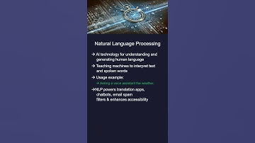 [AI in 60 Seconds] Natural Language Processing -  #ai #artificialintelligence #nlp #deeplearning