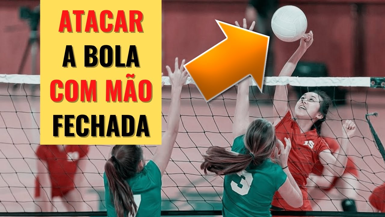 Pode sacar com a mão fechada no vôlei?