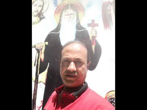 شوفوا احلى عيد النهاردة عيد الانبا كاراس السائح