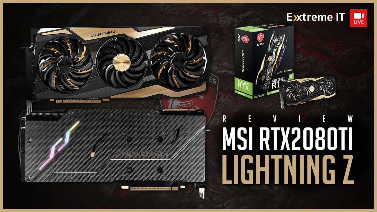 แรงทุบสถิติโลกกับ MSI RTX 2080TI Lightning Z การ์ดสำหรับนัก Overclock ตัวจริง