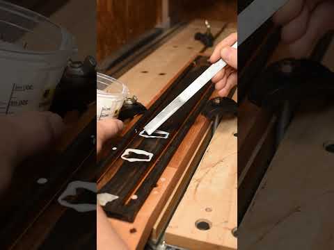 Custom Fretboard inlays process