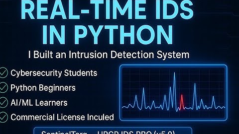 How This Python Tool Detects Anomalies in Real Time — Python Cybersecurity Project