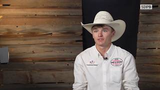 2026 South Dakota Bareback Riding Champion Talon Ping | SDPB Sports