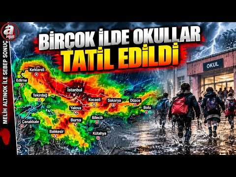 İstanbul-Sakarya-Kocaeli-Yalova'da Okullar Tatil Edildi | A Haber