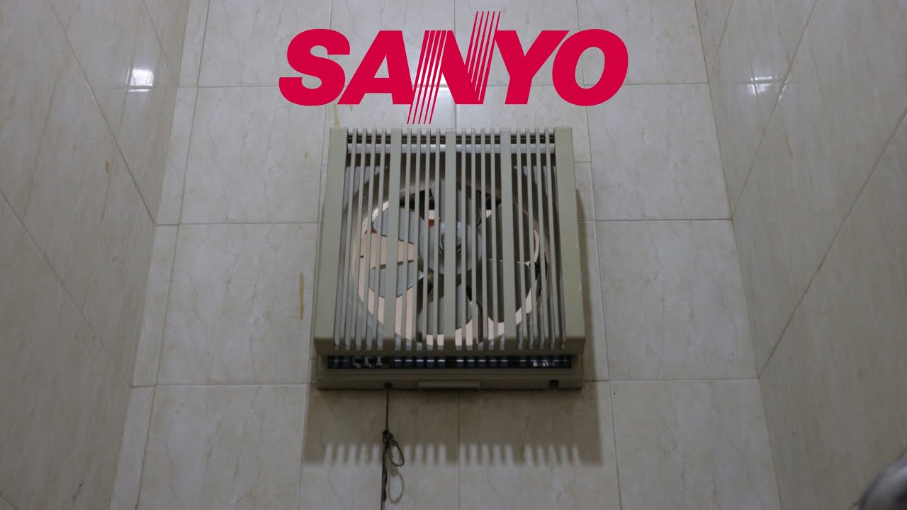 10" Sanyo Ventilating Fan YouTube