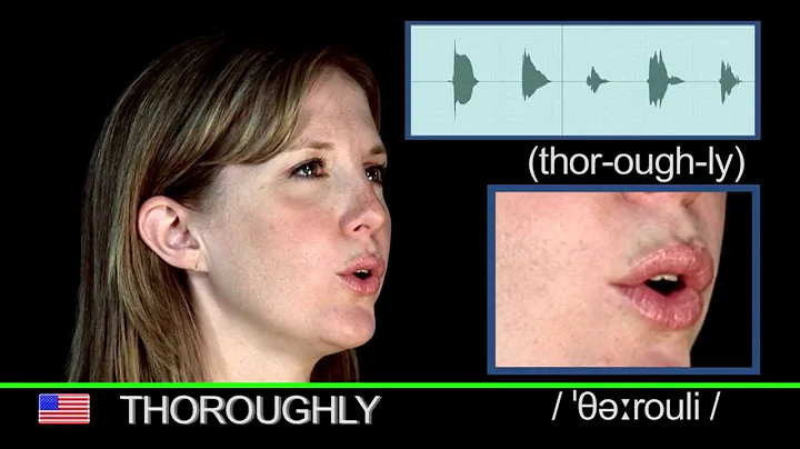 How To Pronounce THOROUGHLY  - 発音練習　英語学習 Cách phát âm