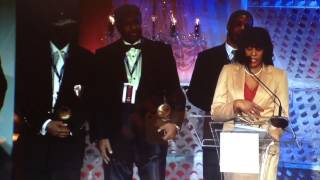 The Temptations receiving the Life Time Achievement Award, Grammys 2013