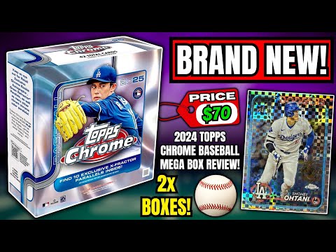 *ARE THESE WORTH IT?!🤔 2025 TOPPS CHROME BASEBALL MEGA BOX REVIEW!⚾️