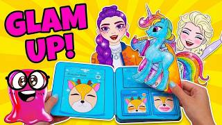 ✨ Paper Dolls Need a Makeover! 💄👑 Slime Sam Transforms Them ALL!