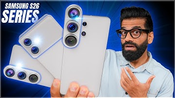 Samsung S26 Series First Look - Huge Changes Ahead!🔥🔥🔥