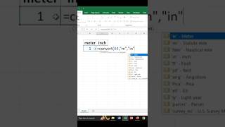Convert meter into Inch and vice versa #exxpresslive #convert #formula #converto