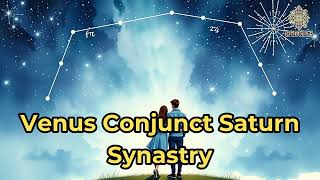 Venus Conjunct Saturn Synastry​ - Spirit Schema
