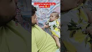 “Papa ki awaaz… baby ka sukoon 🥺❤️” #cutebaby #newmommyslifestyle #baby #newborn #babygirl #cute