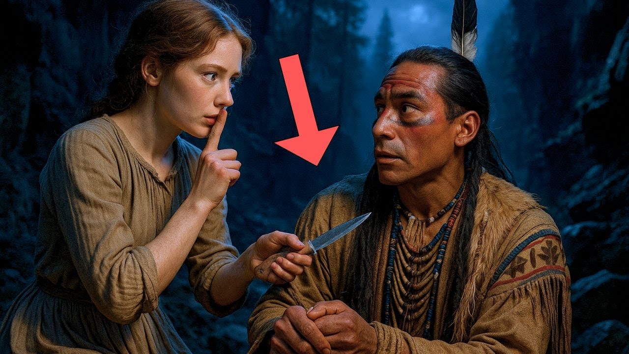 Orphan Girl Freed a Captive Warrior in Silence — Days Later, 300 Riders Surrounded Her Cabin