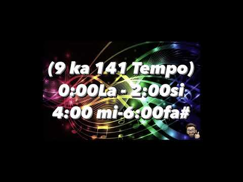 9 Ka Ritam - 141 tempo - la , si , mi ,fa#