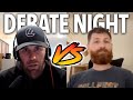 Brodie Smith and Dana Vicich Confront Their Twitter Beef | Debate Night Faceoff