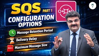 Day 428 | AWS SQS Configuration Options – Part 1 | Message Retention, Delay & Max Message Size