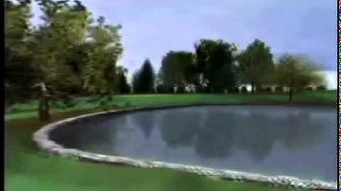 ArchVision sample RPC golf animation  3d People & Trees