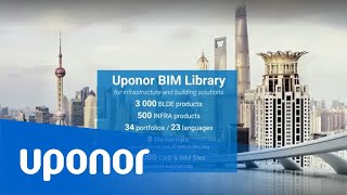 Uponor BIM Library for building and infrastructure solutions