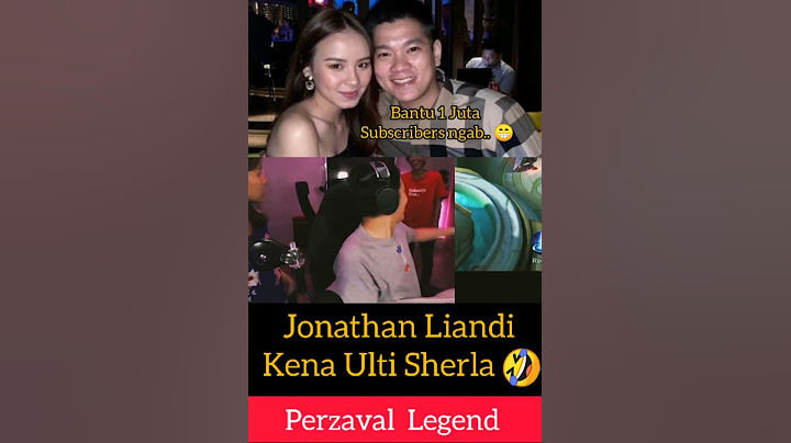 Jonathan Liandi Kena Ulti Sherla🗿