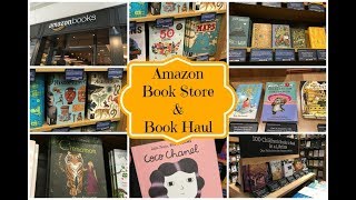 Visiting the Amazon Book Store & Our Book Haul